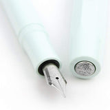 Kaweco Sport Skyline Fountain Pen Mint, Fine Nib with Kaweco Sport Octagonal Clip Chrome Kaweco