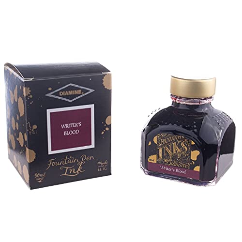 Diamine 80ml Bottled Ink - Special Edition - Writer's Blood Diamine