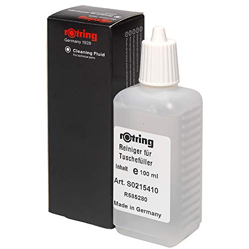 Rotring Cleaning Fluid For Drawing Pens 100 Ml Rotring