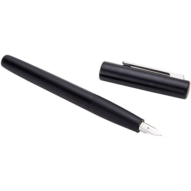 LAMY Aion Fountain Pen with Extra-Fine Nib and Blue Ink (L77BKEF) LAMY