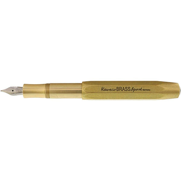 Kaweco Sport Fountain Pen Brass Nib: F Kaweco