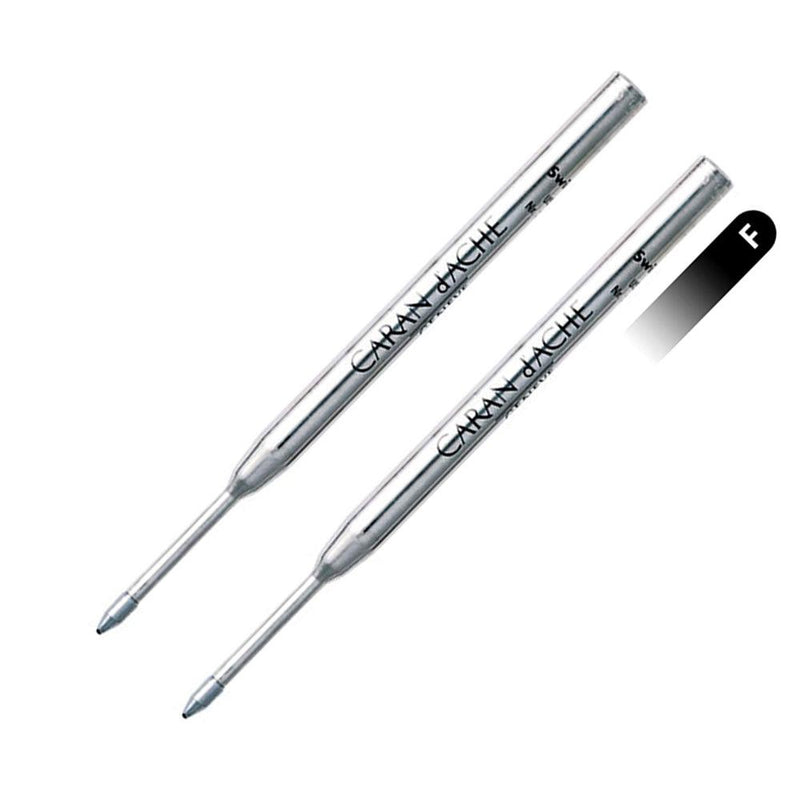 Caran D'Ache Goliath Ballpoint Ball Pen Refill Fine (Pack Of 2) Caran d'Ache
