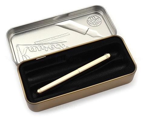 Kaweco Liliput Fountain Pen, Smooth Brass, Fine Nib Kaweco