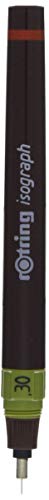 Rotring 0.30mm Isograph Technical Drawing Pen - Black Rotring