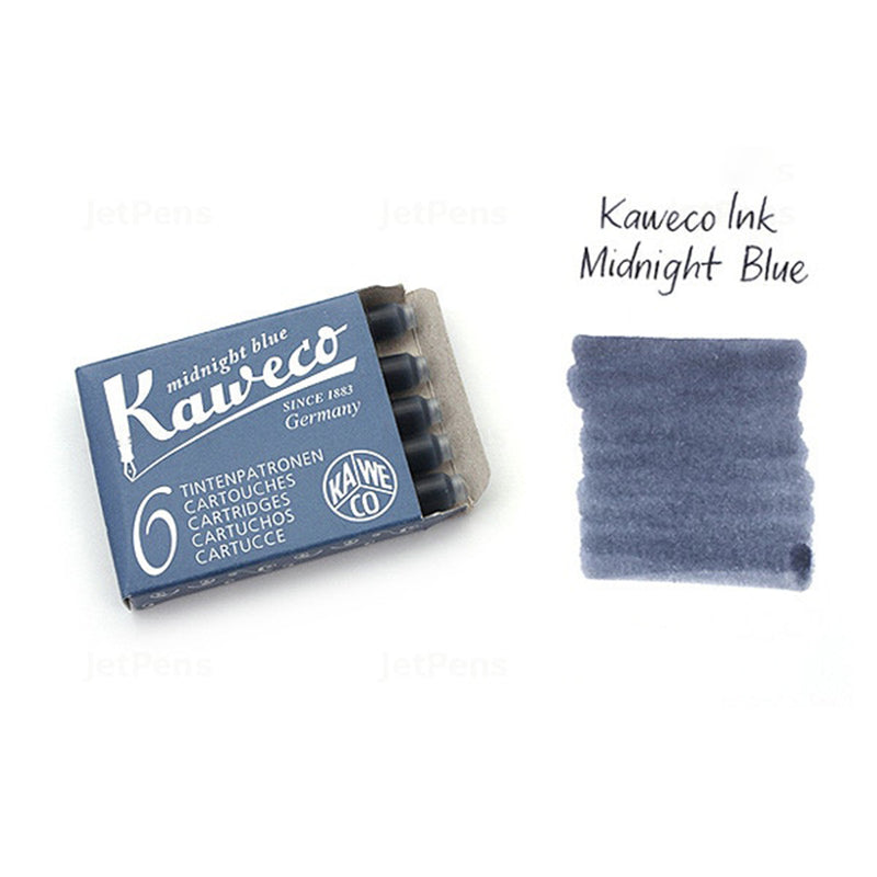 Fountain Pen Ink Cartridge - Blue - 6 Pack Kaweco