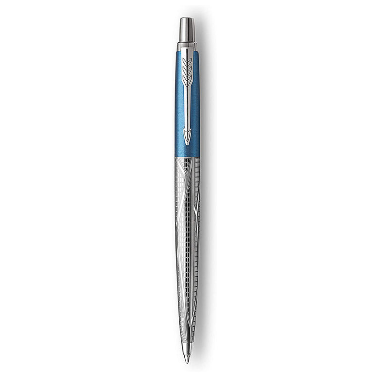 Parker Jotter Premium Stainless Steel Diagonal CT Ballpoint Pen, Gift Box Parker