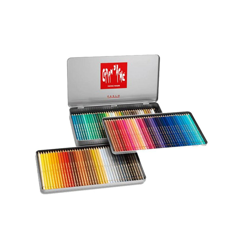 Caran d'Ache Pablo Colored Pencil Set Of 120 Metal Box (666.420) Caran d'Ache