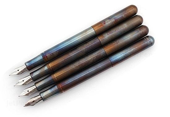 Kaweco Liliput Steel Fireblue Pocket Fountain Pen - Medium Nib Kaweco
