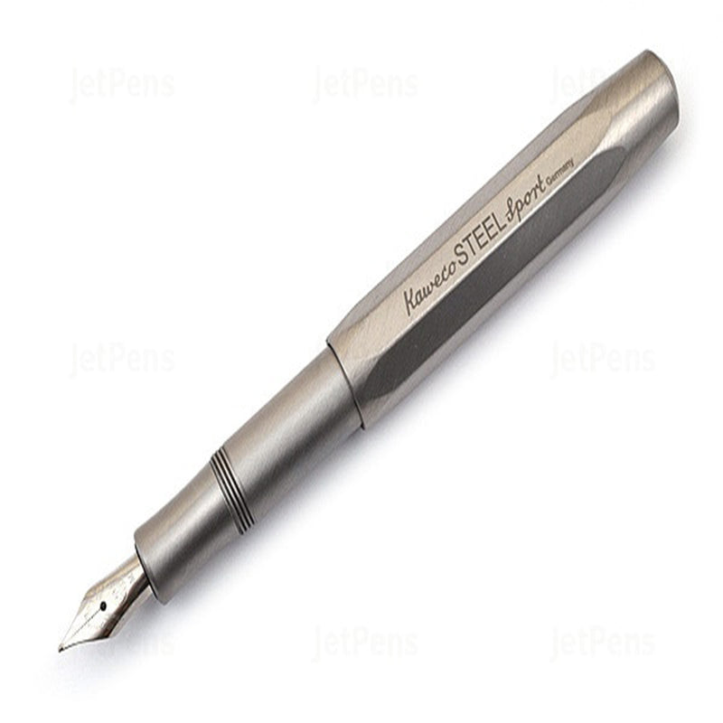 Kaweco Sport Steel Fountain Pen, stainless steel, M (Medium) Kaweco