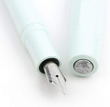 Kaweco Sport Skyline Fountain Pen Mint, Fine Nib with Kaweco Sport Octagonal Clip Chrome Kaweco