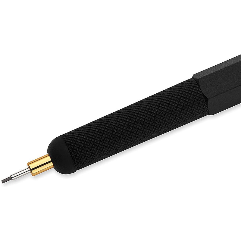 rOtring 1900182 800+ Mechanical Pencil and Touchscreen Stylus, 0.7 mm, Black Barrel Rotring