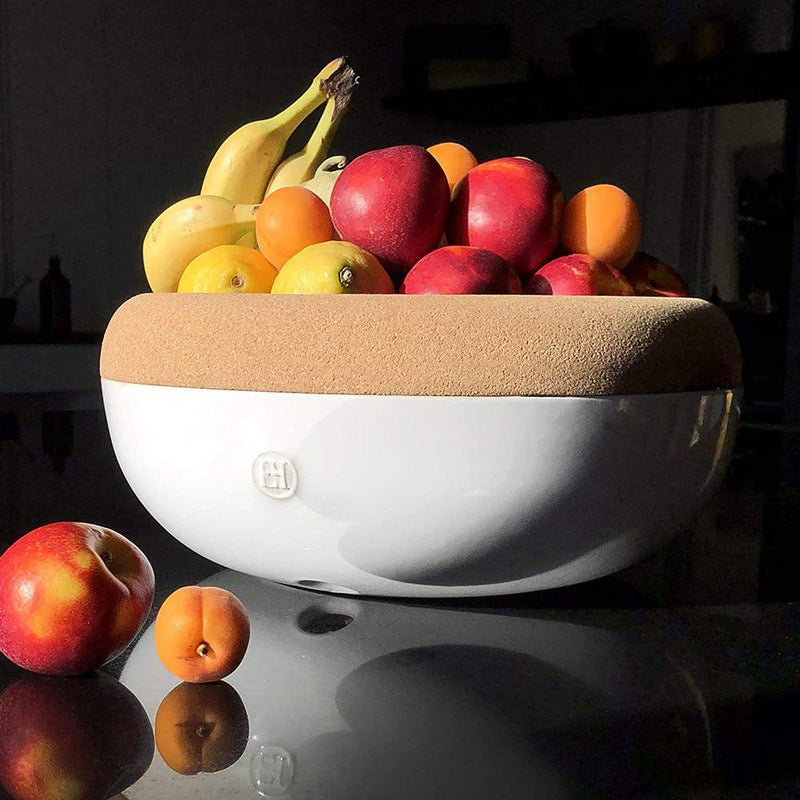 Emile Henry Crème Made in France Vegetable Storage Pantry Bowl, 14.1 inch Emile Henry