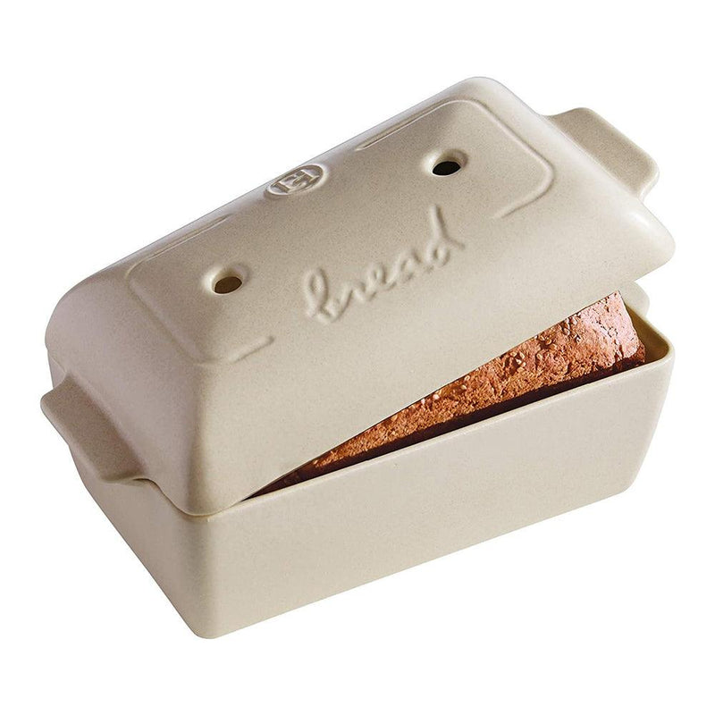 Emile Henry Linen Bread Loaf Baker, 11.02 x 5.12 x 4.72in Emile Henry